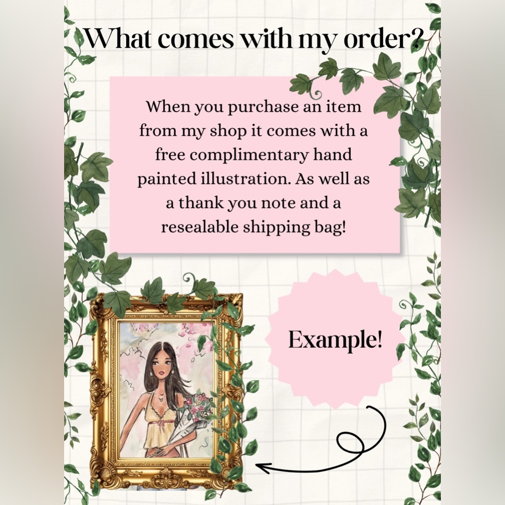 What comes with your order?